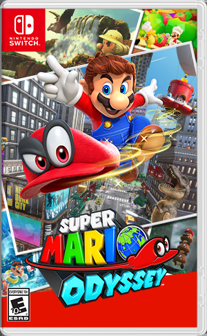 Cover for Super Mario Odyssey.