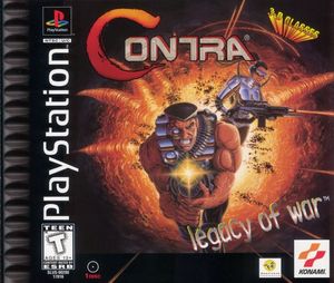 Cover for Contra: Legacy of War.
