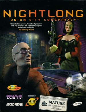 Cover for Nightlong: Union City Conspiracy.