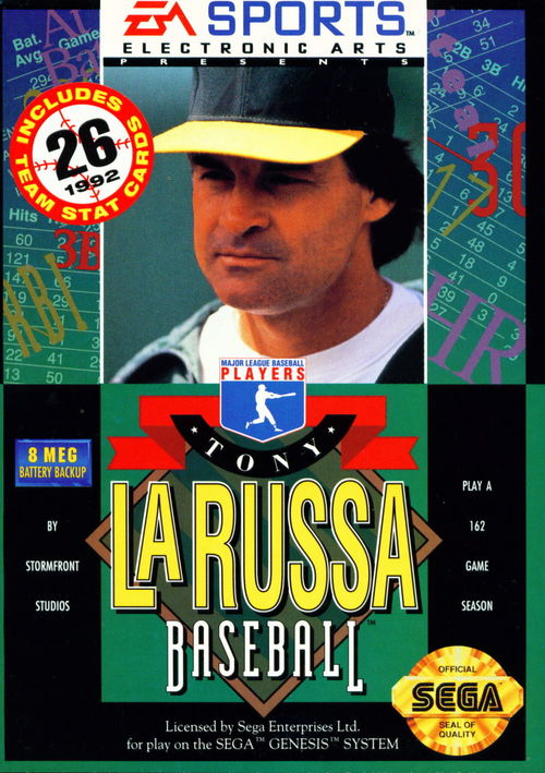 Cover for Tony La Russa Baseball.