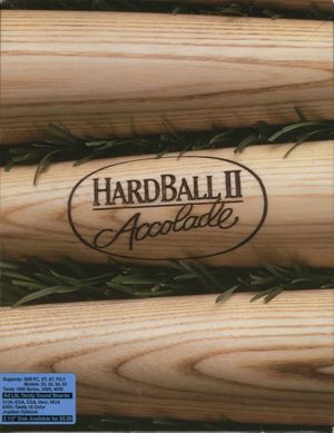 Cover for HardBall II.
