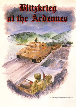 Cover for Blitzkrieg at the Ardennes.