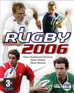 Cover for Rugby Challenge 2006.