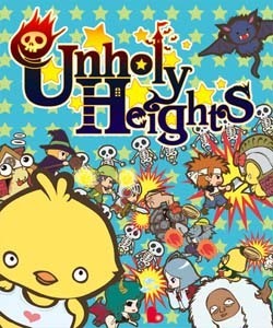 Cover for Unholy Heights.