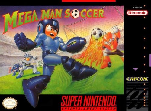 Cover for Mega Man Soccer.