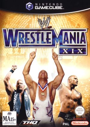 Cover for WWE WrestleMania XIX.