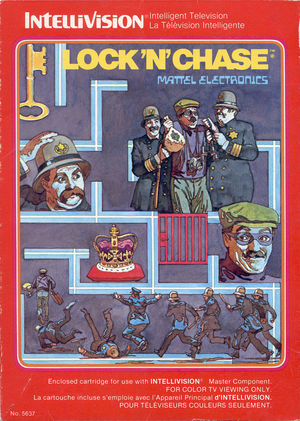 Cover for Lock 'n' Chase.