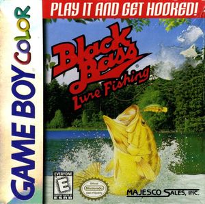 Cover for Black Bass: Lure Fishing.