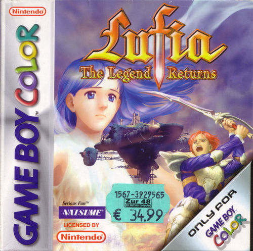 Cover for Lufia: The Legend Returns.