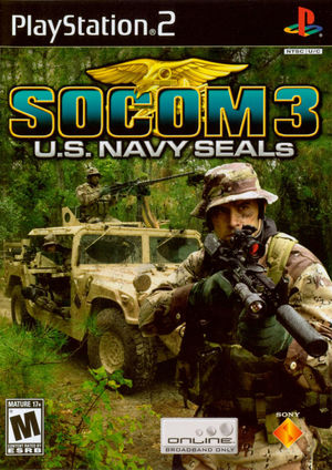 Cover for SOCOM 3: U.S. Navy SEALs.