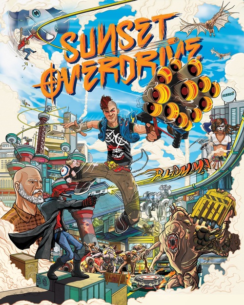 Cover for Sunset Overdrive.