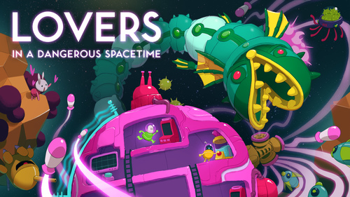 Cover for Lovers in a Dangerous Spacetime.