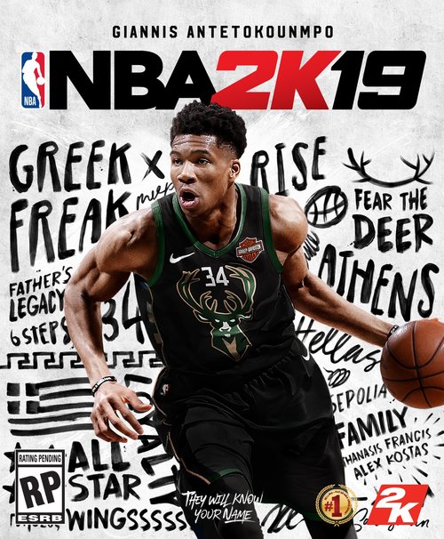 Cover for NBA 2K19.