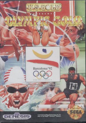 Cover for Olympic Gold.