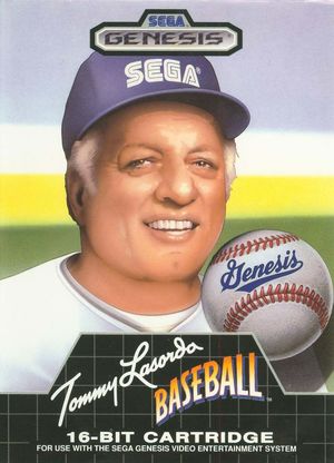 Cover for Tommy Lasorda Baseball.