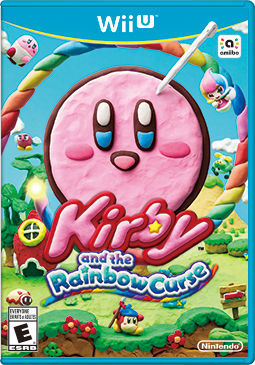 Cover for Kirby and the Rainbow Curse.