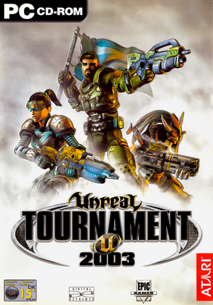 Cover for Unreal Tournament 2003.