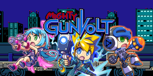 Cover for Mighty Gunvolt.