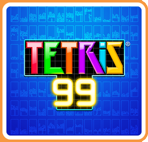 Cover for Tetris 99.
