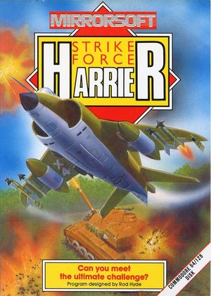 Cover for Strike Force Harrier.