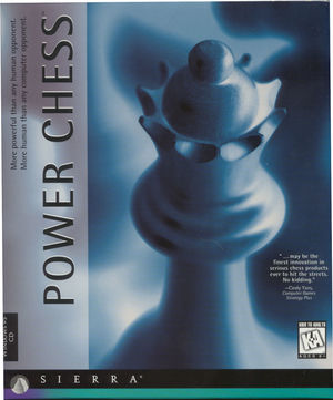 Cover for Power Chess.