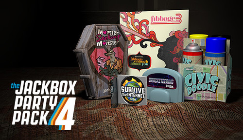 Cover for The Jackbox Party Pack 4.
