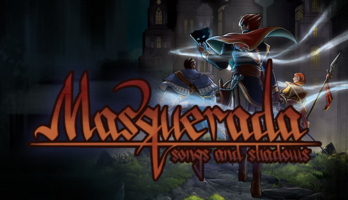 Cover for Masquerada: Songs and Shadows.