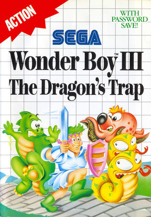 Cover for Wonder Boy III: The Dragon's Trap.