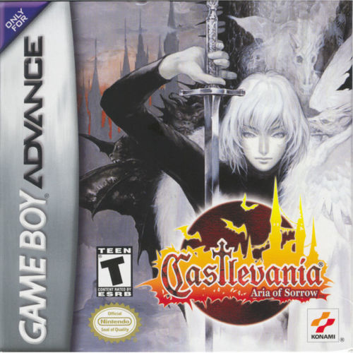 Cover for Castlevania: Aria of Sorrow.