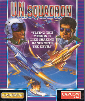 Cover for U.N. Squadron.