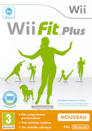 Cover for Wii Fit Plus.