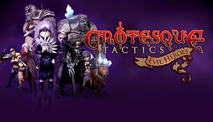 Cover for Grotesque Tactics: Evil Heroes.