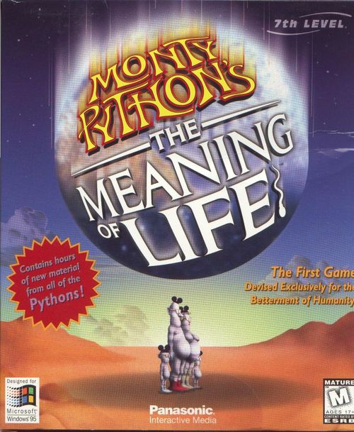 Cover for Monty Python's The Meaning of Life.