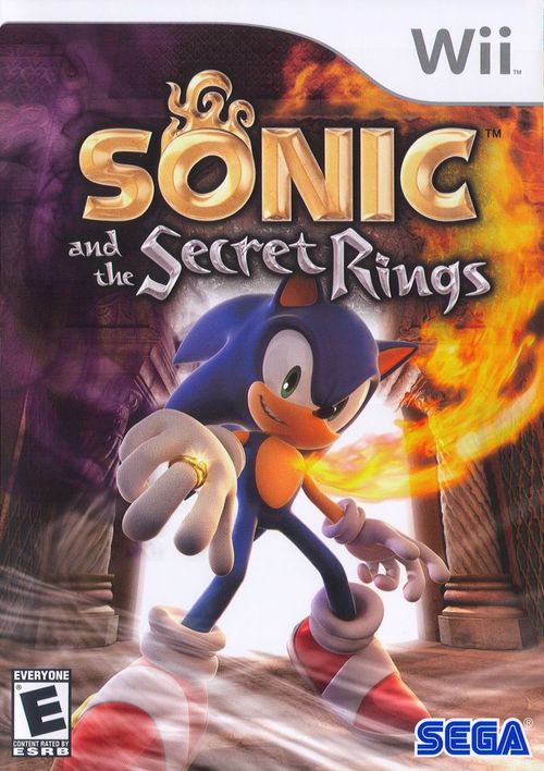 Cover for Sonic and the Secret Rings.