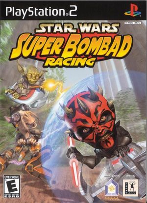 Cover for Star Wars: Super Bombad Racing.