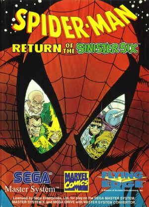 Cover for Spider-Man: Return of the Sinister Six.