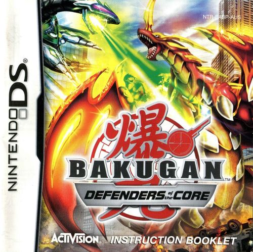 Cover for Bakugan: Defenders of the Core.