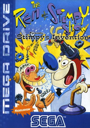 Cover for Ren & Stimpy: Stimpy's Invention.
