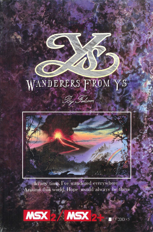 Cover for Ys III: Wanderers from Ys.