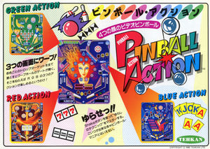 Cover for Pinball Action.