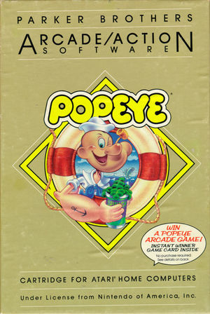 Cover for Popeye.