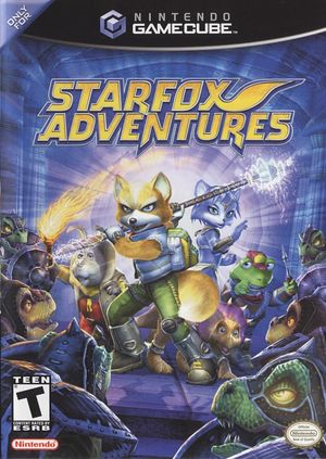 Cover for Star Fox Adventures.