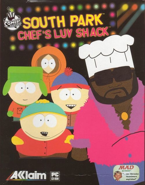 Cover for South Park: Chef's Luv Shack.