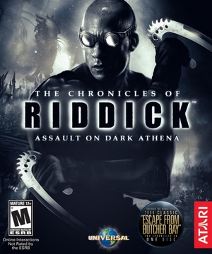 Cover for The Chronicles of Riddick: Assault on Dark Athena.