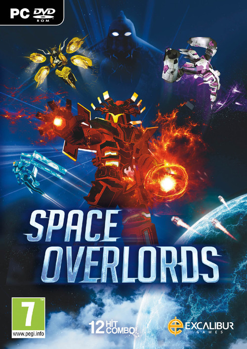 Cover for Space Overlords.