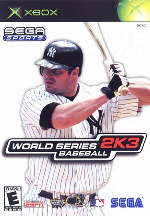 Cover for World Series Baseball 2K3.