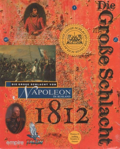 Cover for Battleground 6: Napoleon in Russia.