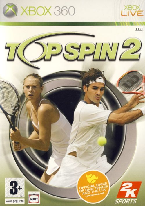 Cover for Top Spin 2.