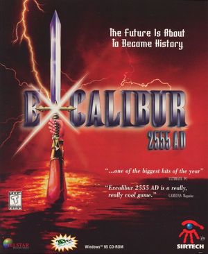 Cover for Excalibur 2555 AD.