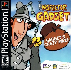Cover for Inspector Gadget: Gadget's Crazy Maze.